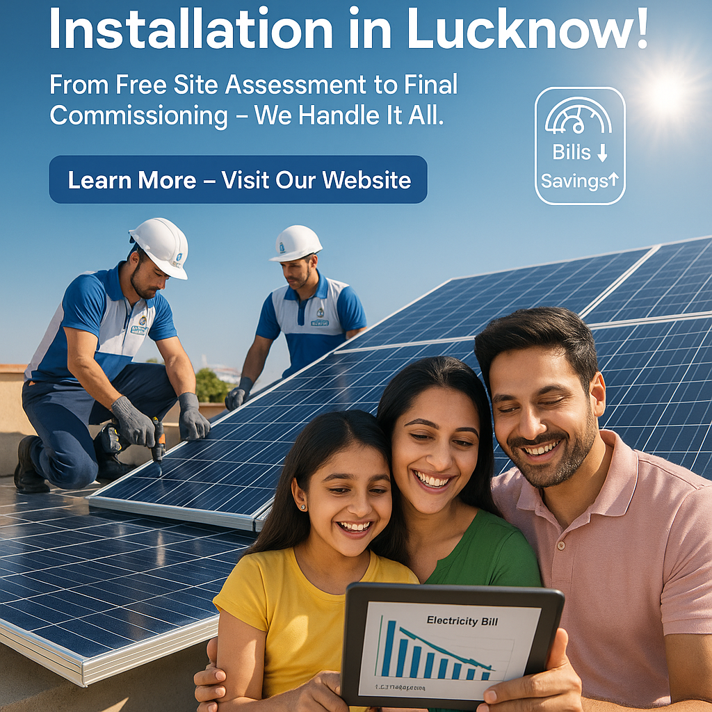 Golden ACS Solar – Best Solar Company in Lucknow | Trusted Solar Panel Dealer